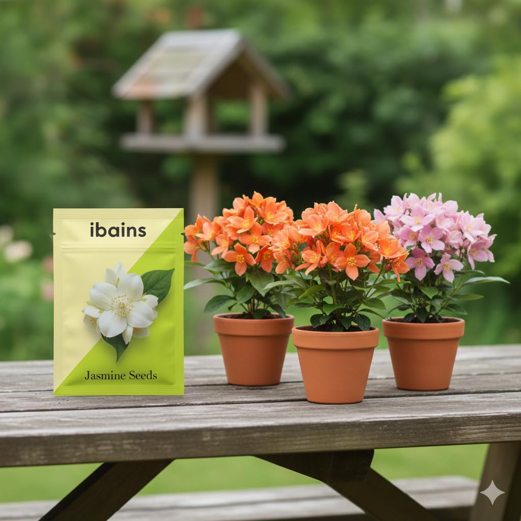 Multiflorum jasmine flower plant pack of 2 plant : Amazon.in